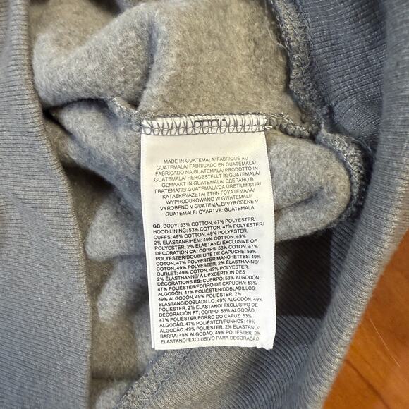 The North Face Men's Sweatshirt Small Hooded Hoodie Bear Mountain Graphic GG5 - Picture 4 of 5